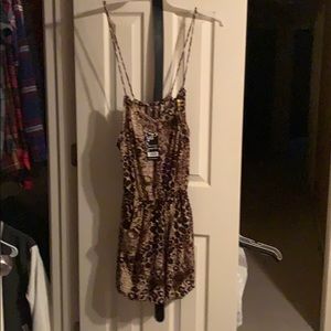 Cheetah romper l/xl